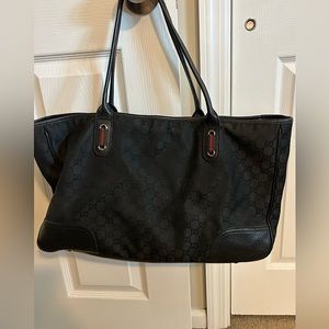 Black Gucci Ophidia Tote Bag
